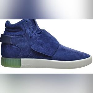 Adidas Tubular Invader Strap Men's Shoes Dark Blue-Dark Blue bb5041
